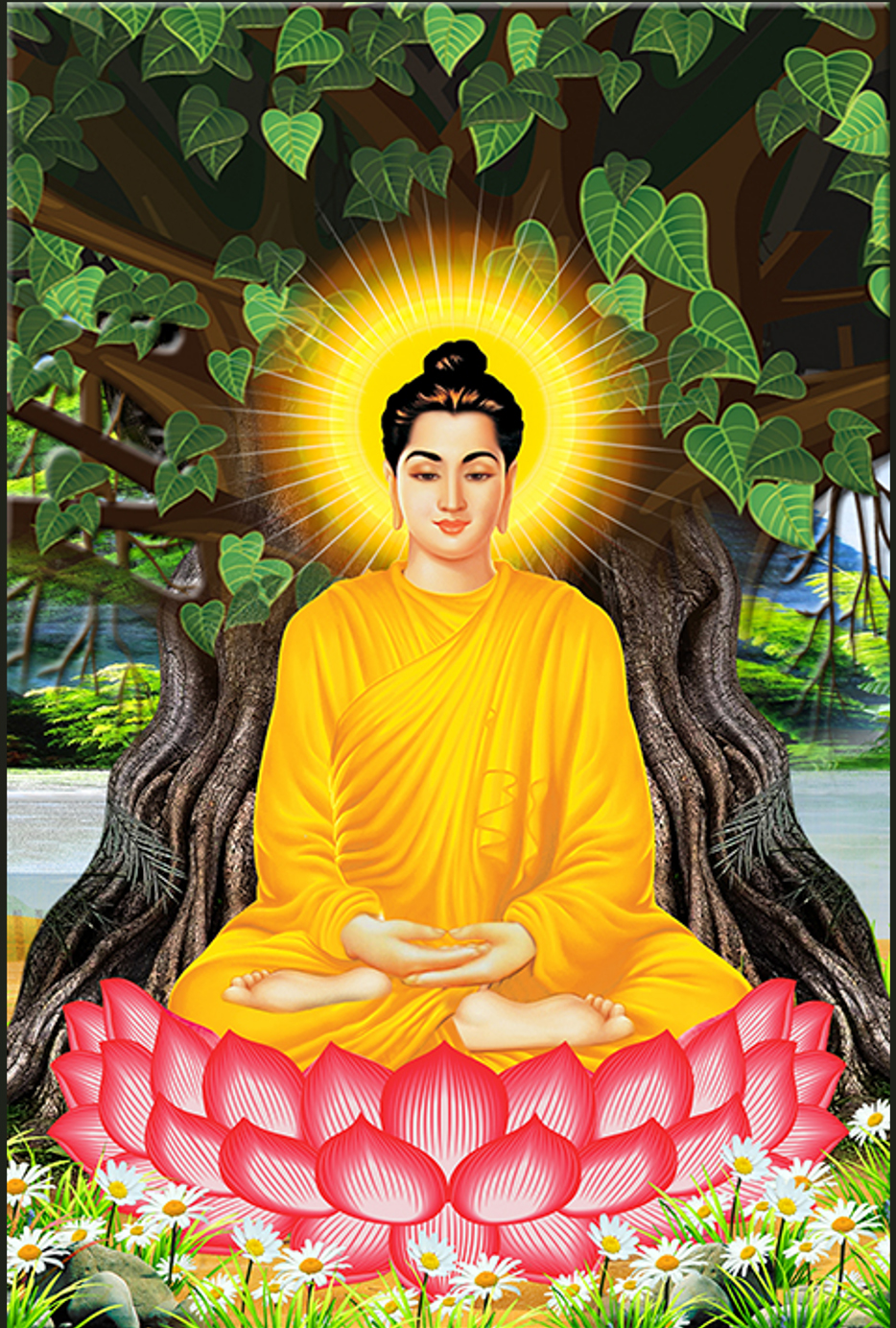 Tranh Bổn Sư Thích Ca Mâu Ni Phật